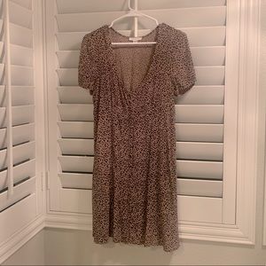 Cheetah mini American eagle dress